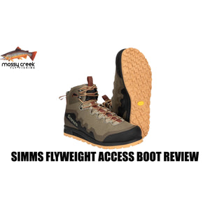 Simms Flyweight Access Boot Review