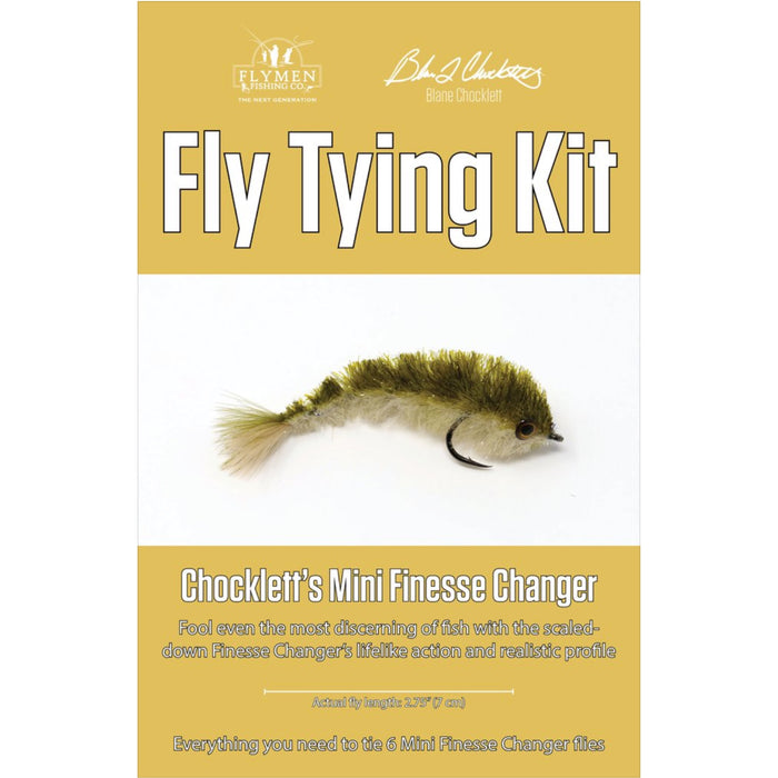 NEW Chocklett's Mini Finesse Changer Fly Tying Kit