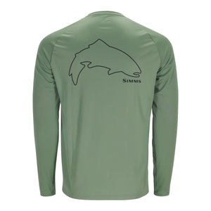 Simms Tech Tee Trout Outline - Mossy Creek Fly Fishing